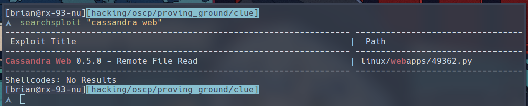 searchsploit_cassandra_web